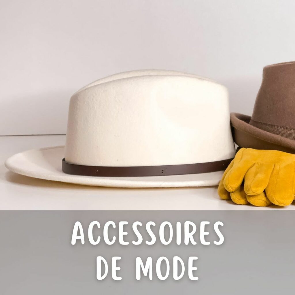 Accessoires de mode, chapeaux, gants, chaussettes