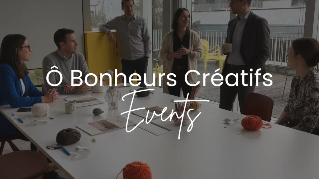Team building créatif en entreprise à Paris – atelier tricot et crochet